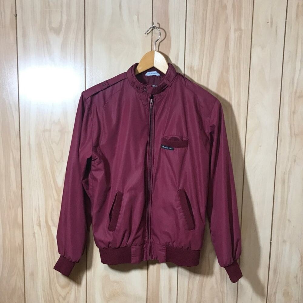 Classic Members Only Vintage High Neck Long Sleeve Iconic Racer Jacket 16